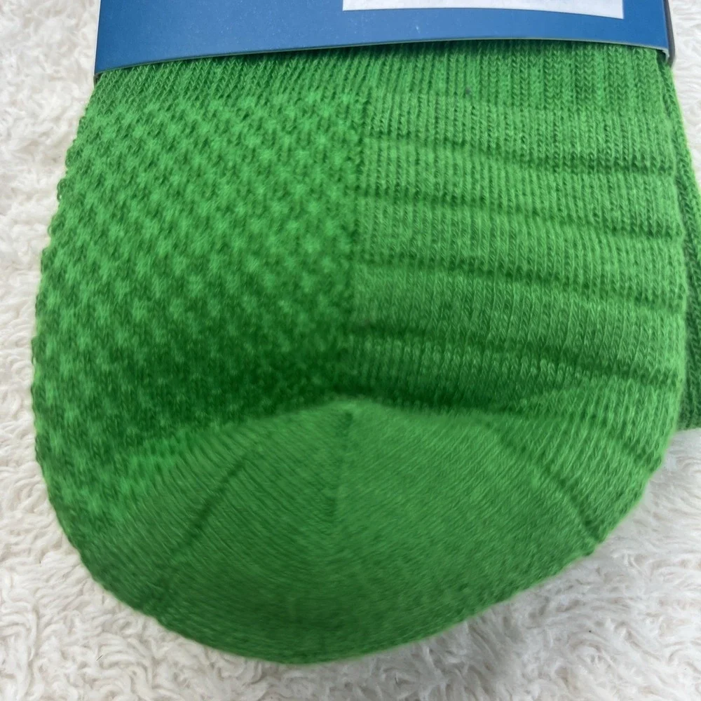 Viasox Diabetic Compression Socks Size Large Unisex Lot of 2 Green & Orange